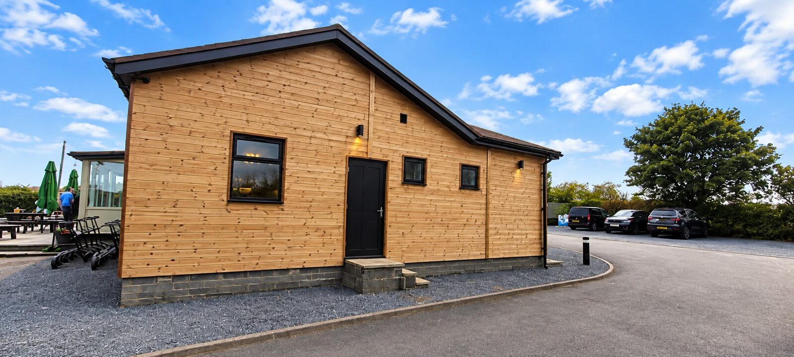 The same building at Dunstanburgh, from the car park side.