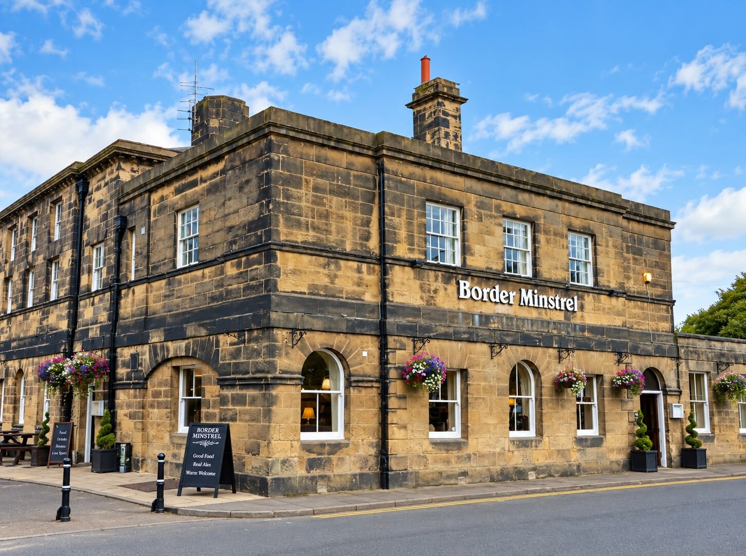 The Border Minstrel at Newcastle Racecourse, Gosforth Park.