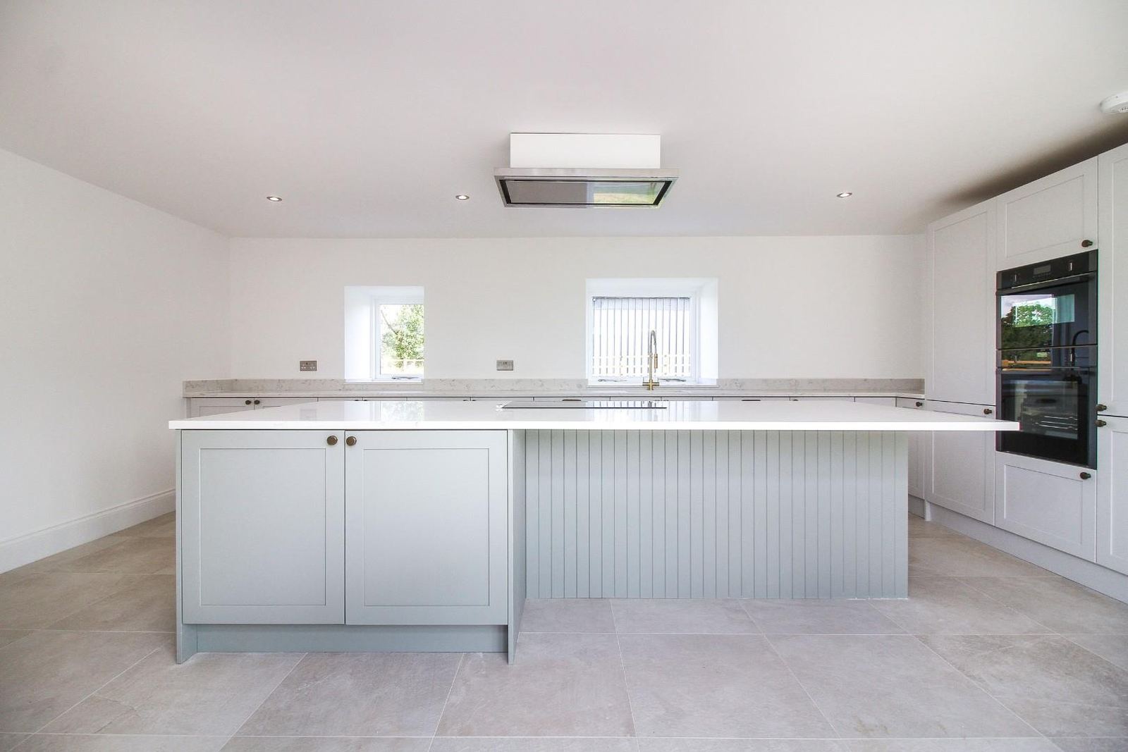A kitchen fitted as part of a renovation.