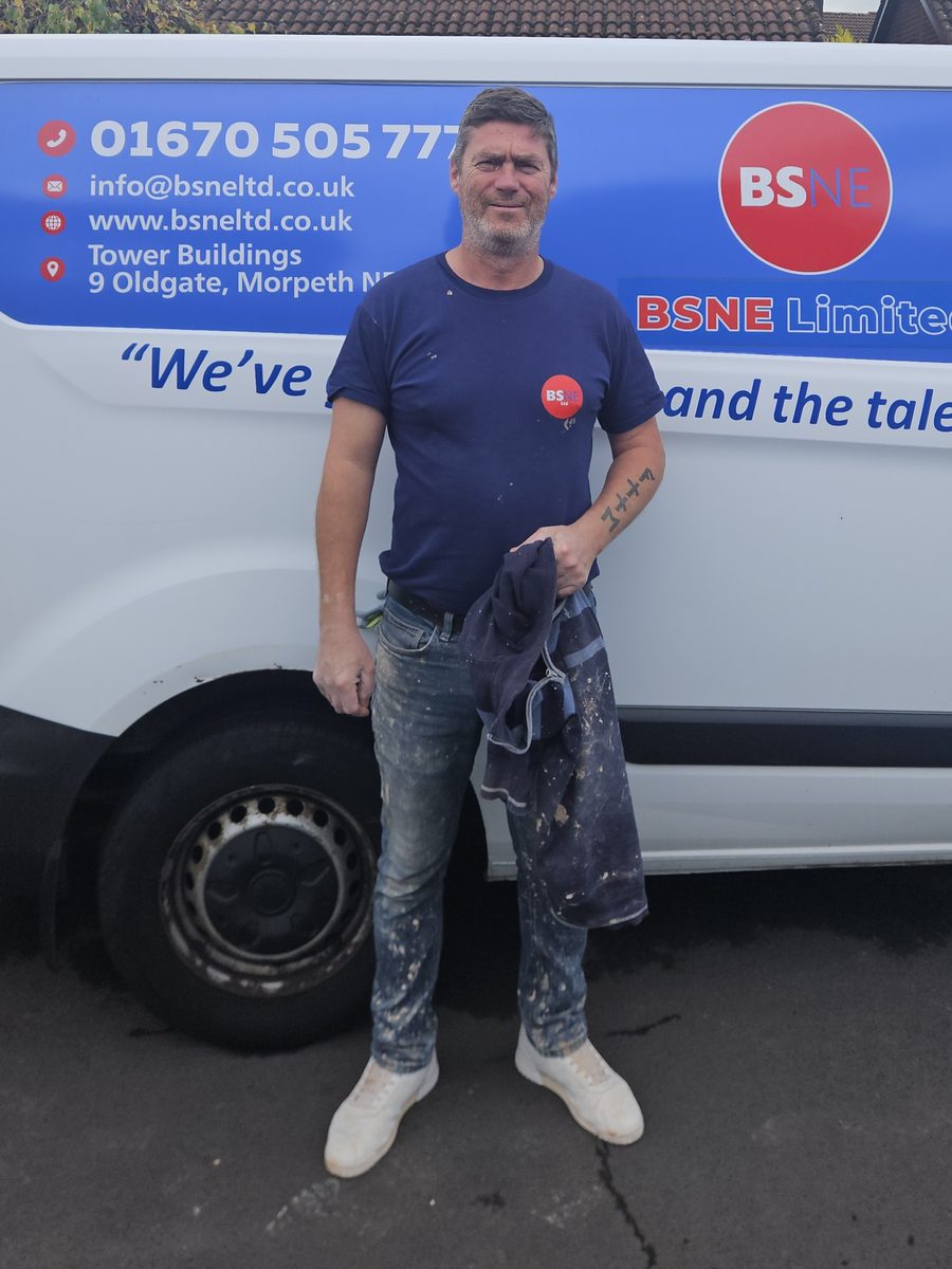 Rob, Plasterer at BSNE